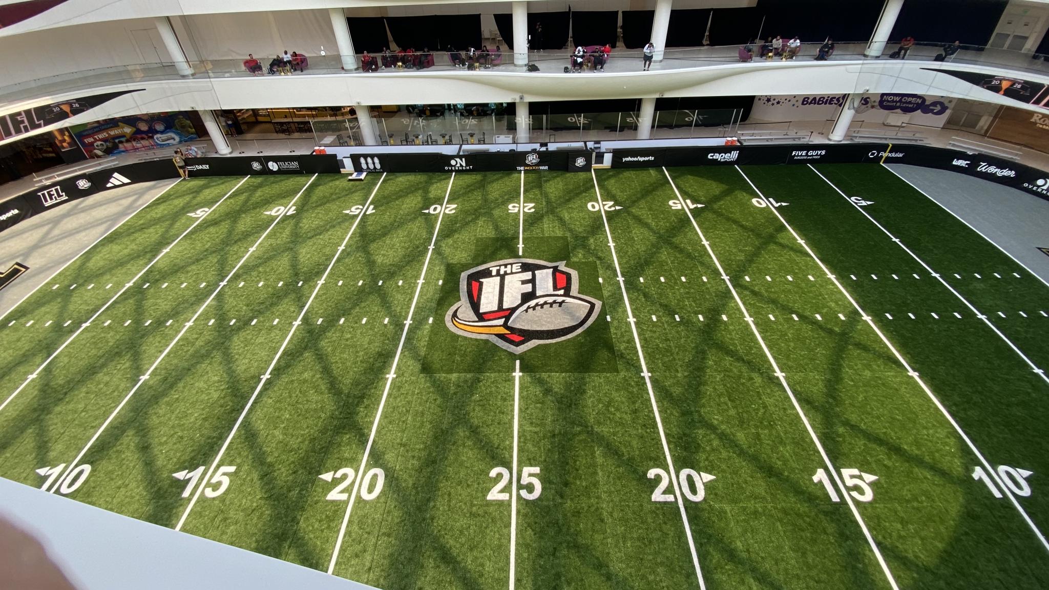 A photo of the IFL Cup field