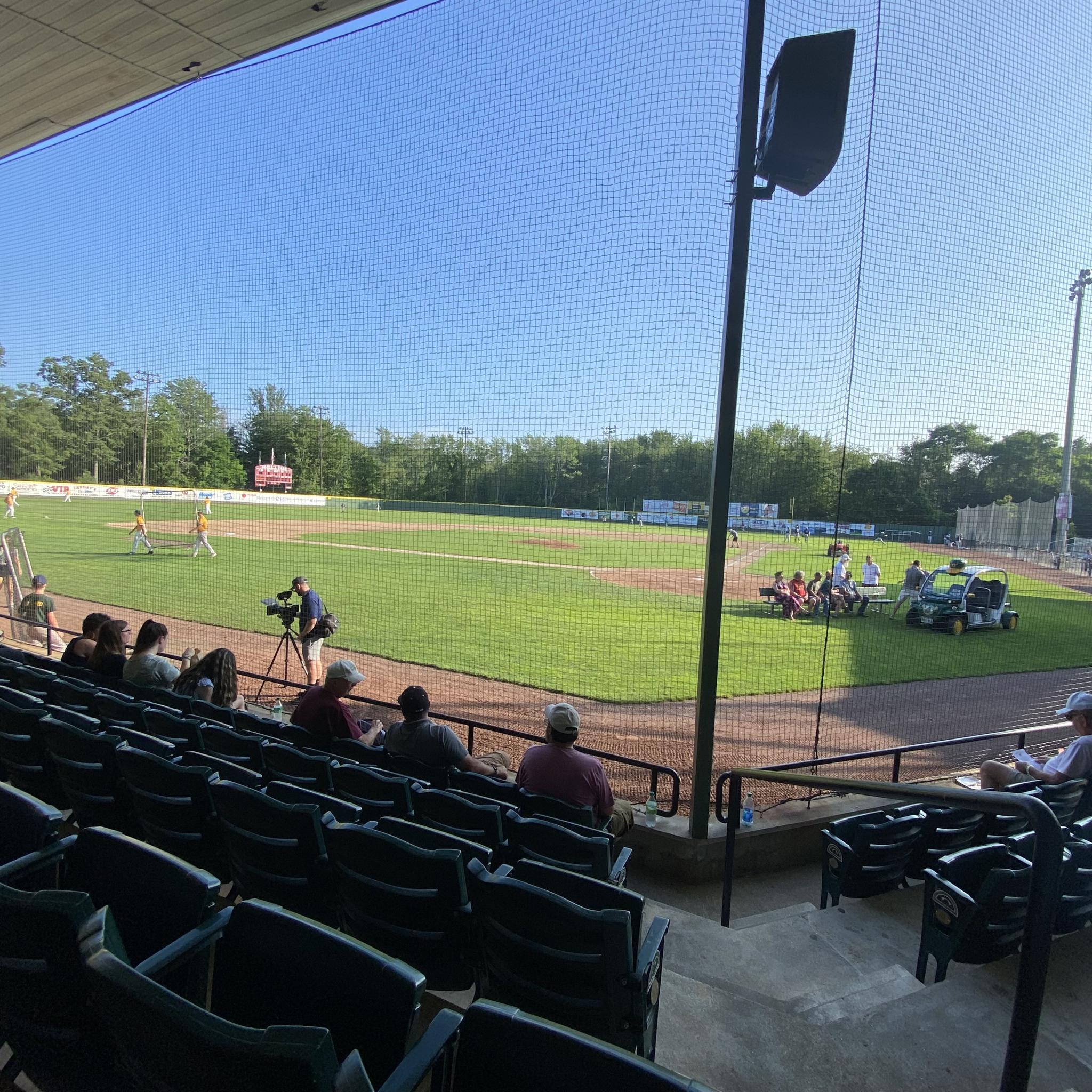 A view of Goodall Park from the grandstand